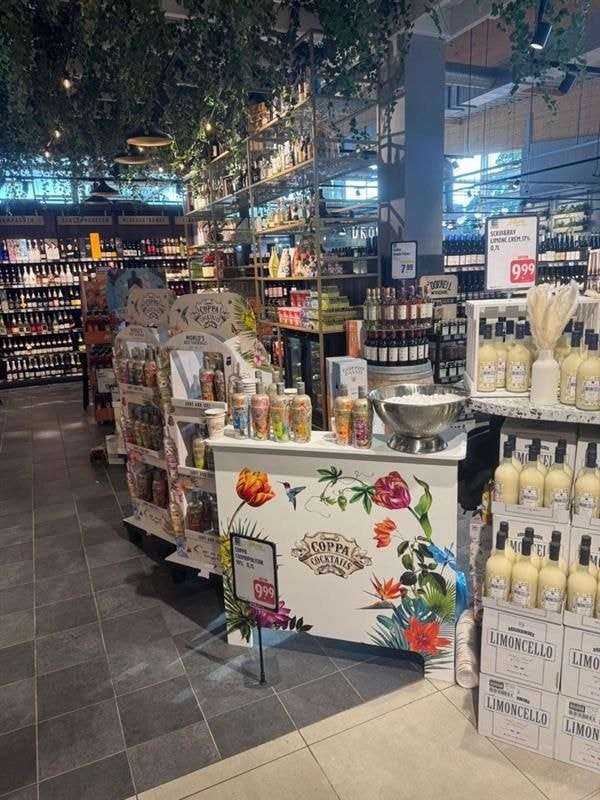 Aktionsfläche im Markt